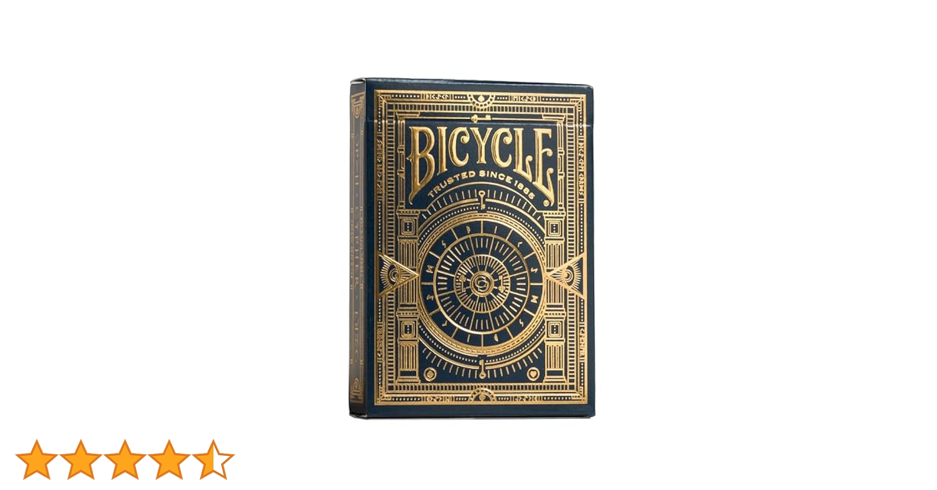 Bicycle Cypher プレミアムブラックトランプ ゴールドホイル